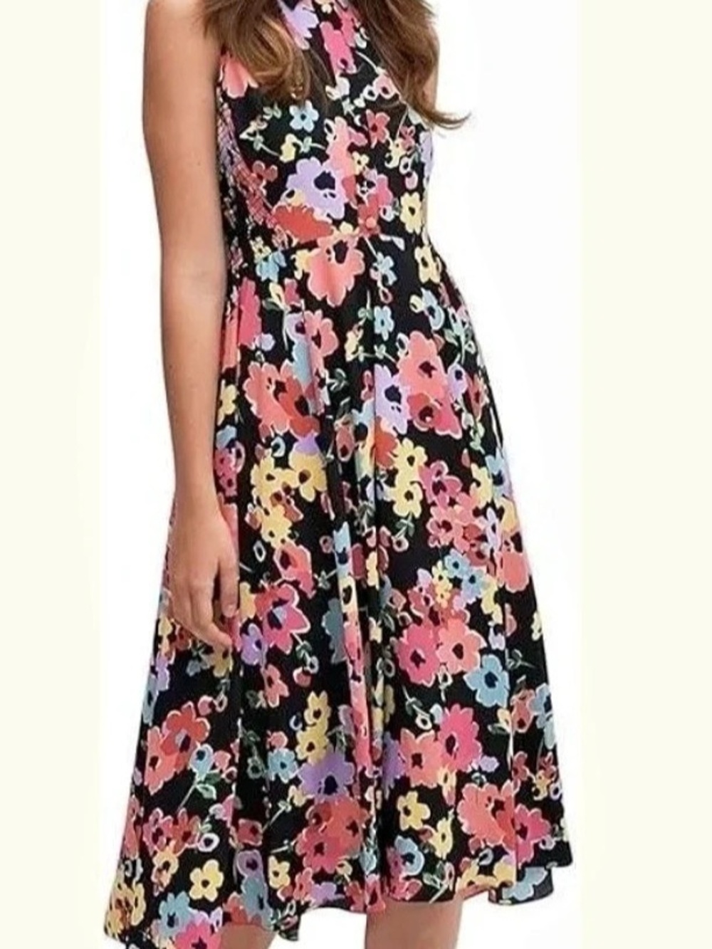 Kate Spade New York Floral Midi Dress